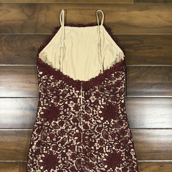 Antonio Melani Women's Size 0 Zifandel Nancy Schiffli Lace Sheath Dress - Picture 9 of 14